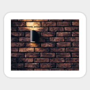 Brick brickwall brickwork cement Sticker